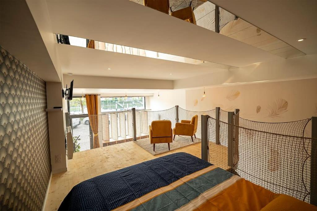 Loft De Luxe Le Chic, Grand Jacuzzi, Vue Port De Plaisance Apartment Saint-Valery-en-Caux Luaran gambar